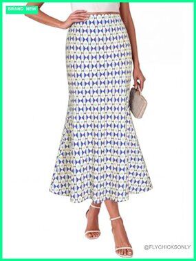 Silk Midi Skirt High Waisted A-Line Satin Long Skirt